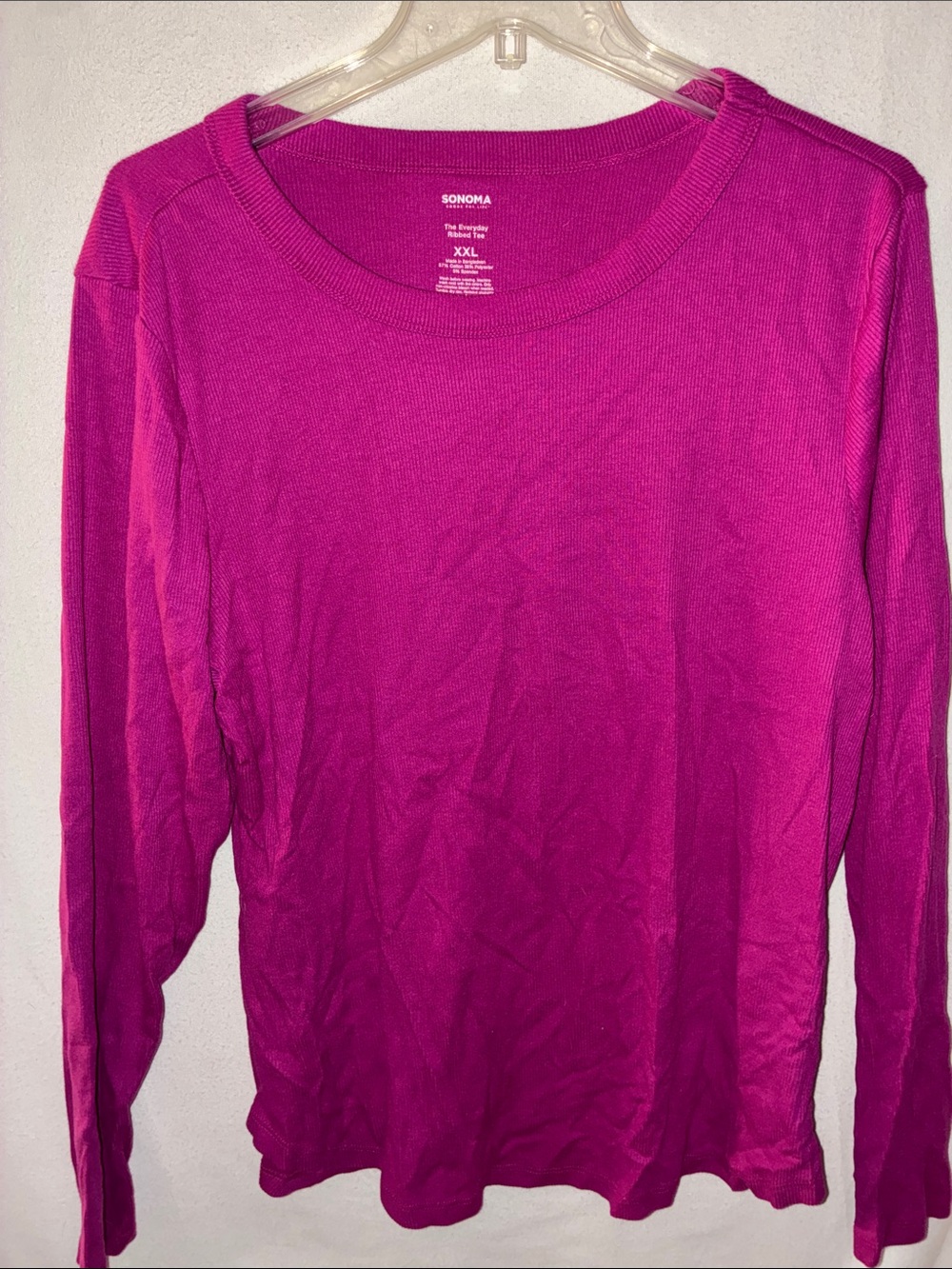 Sonoma Women's Crewneck Sweater - Fuchsia